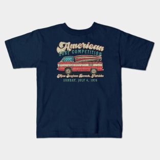 American Surf Competition 1976 Kids T-Shirt